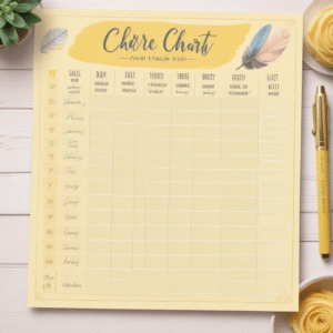 Daily Chore Chart